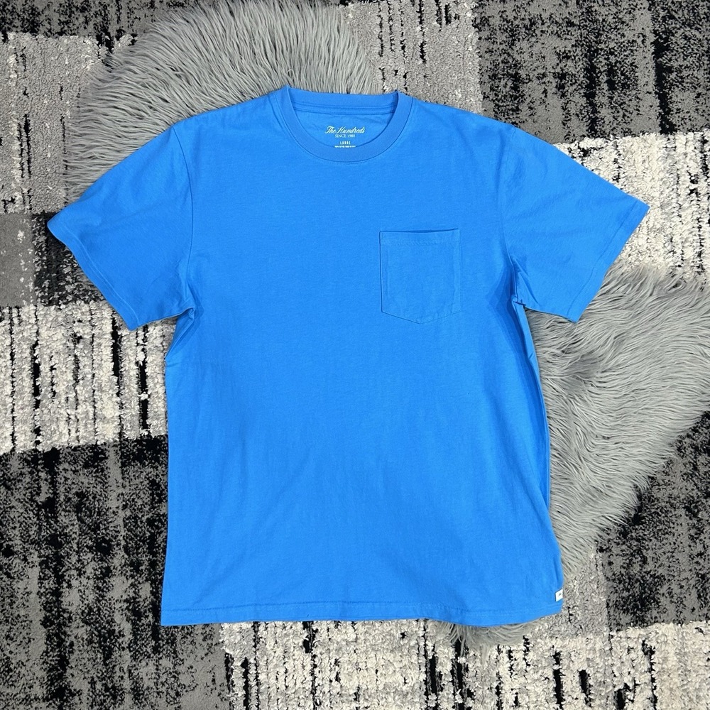 The Hundreds Perfect Pocket T-Shirt Turquoise Large NWT Streetwear 100% Cotton